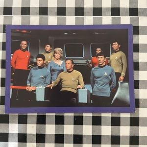 Vintage Star Wars greeting card as well as trading card collection.